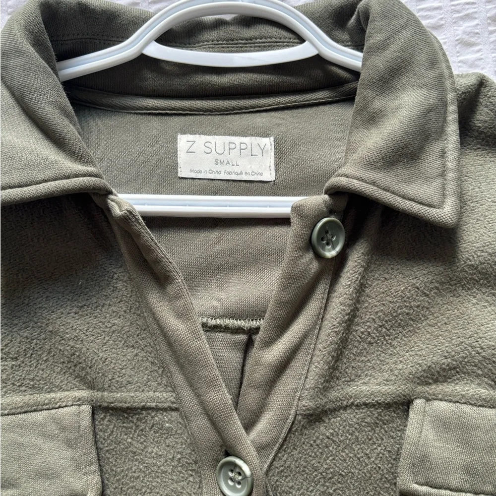 Olive Green Women's Sweater - Picture 4 of 4